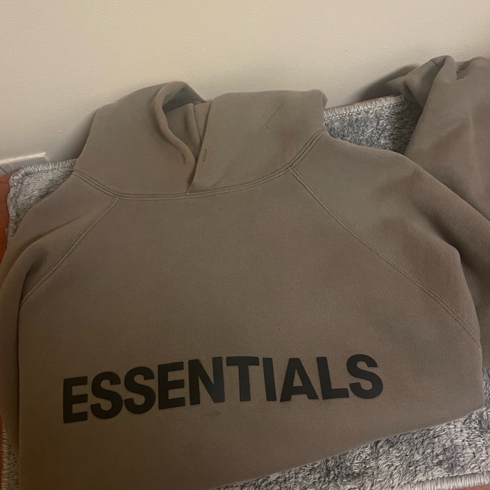 Essentials Brown Sweater - image 1